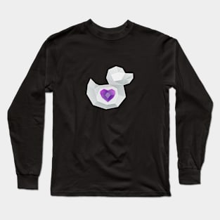 Duckstream 2021, Purple Heart Long Sleeve T-Shirt